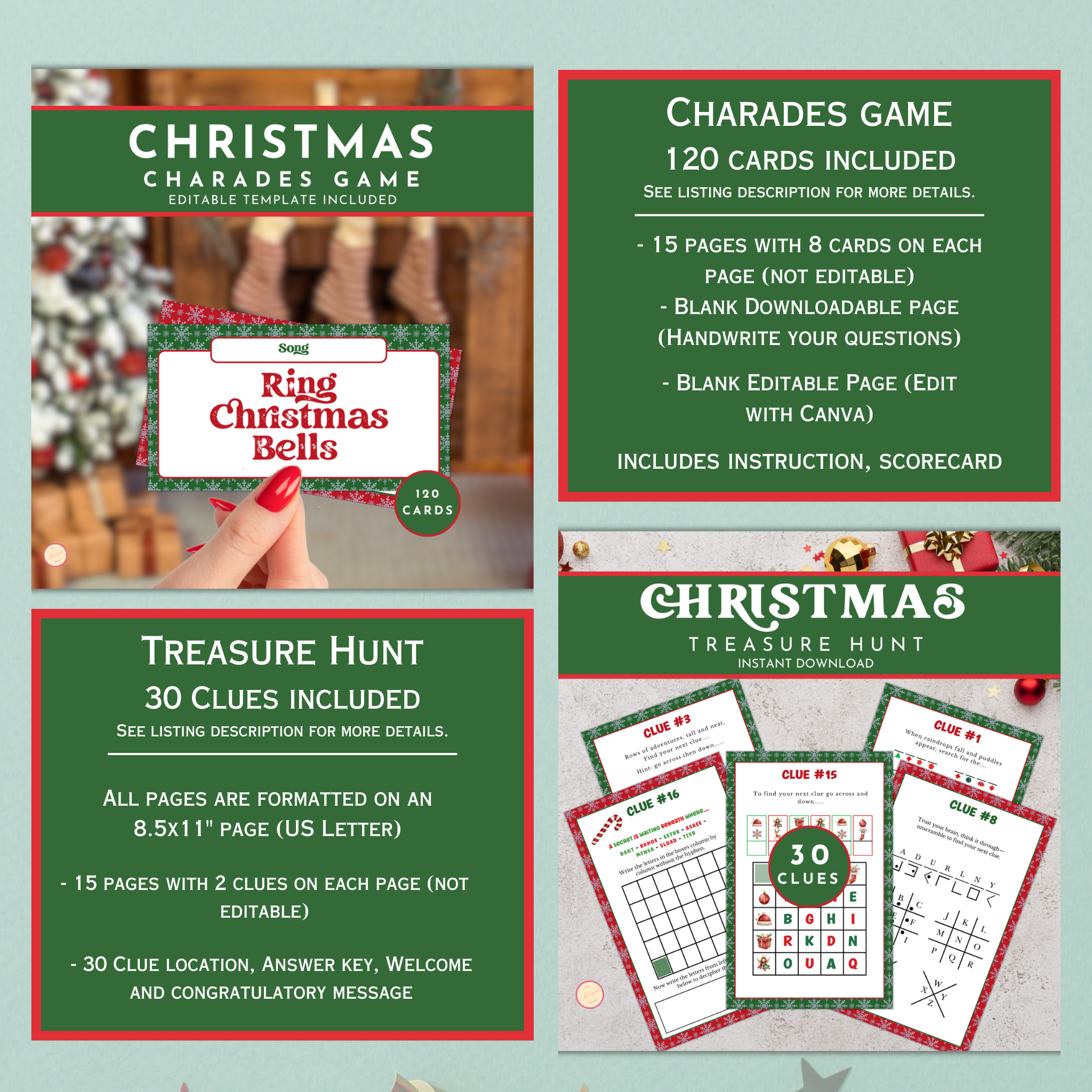 Ultimate Christmas Party Game Bundle