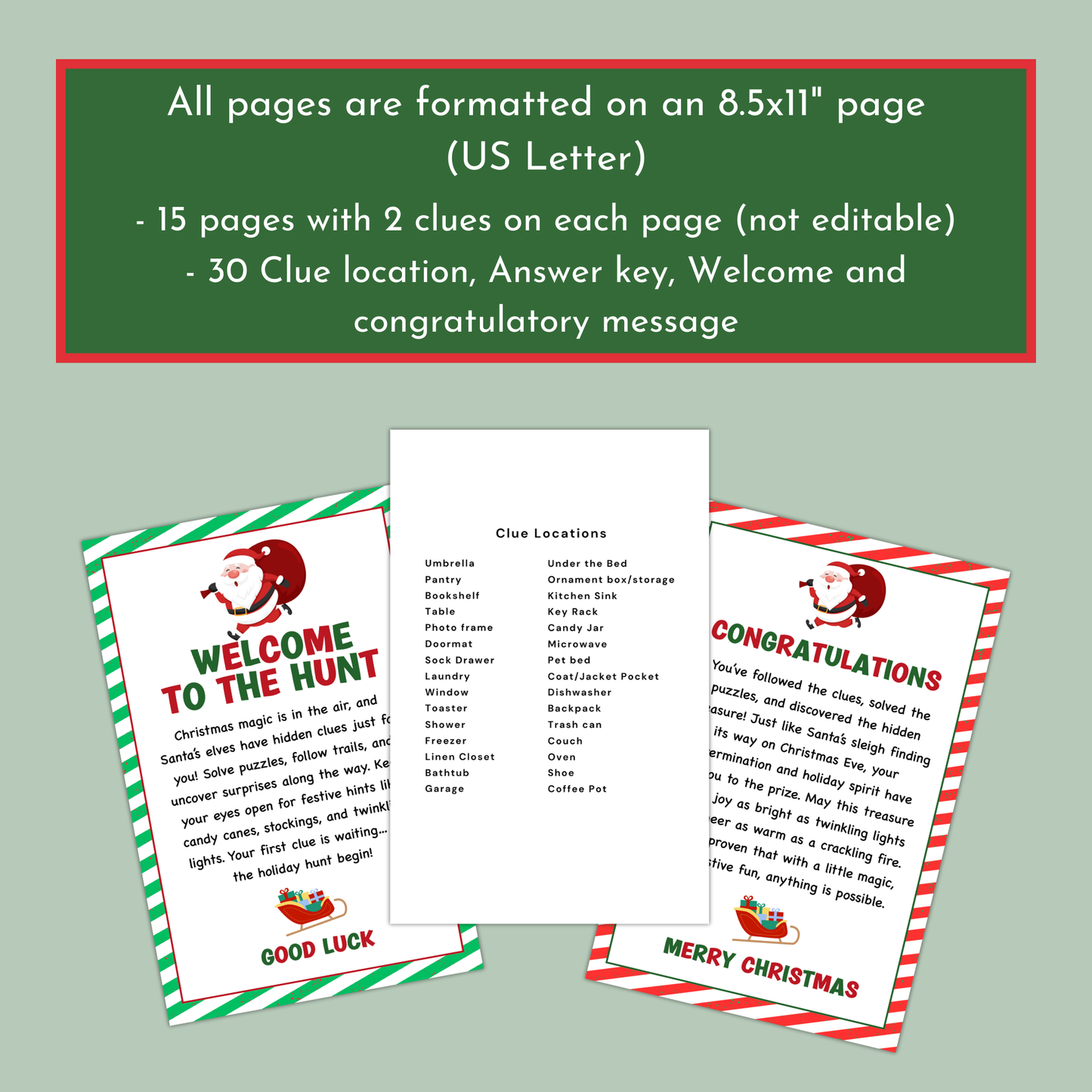 Christmas Treasure Hunt