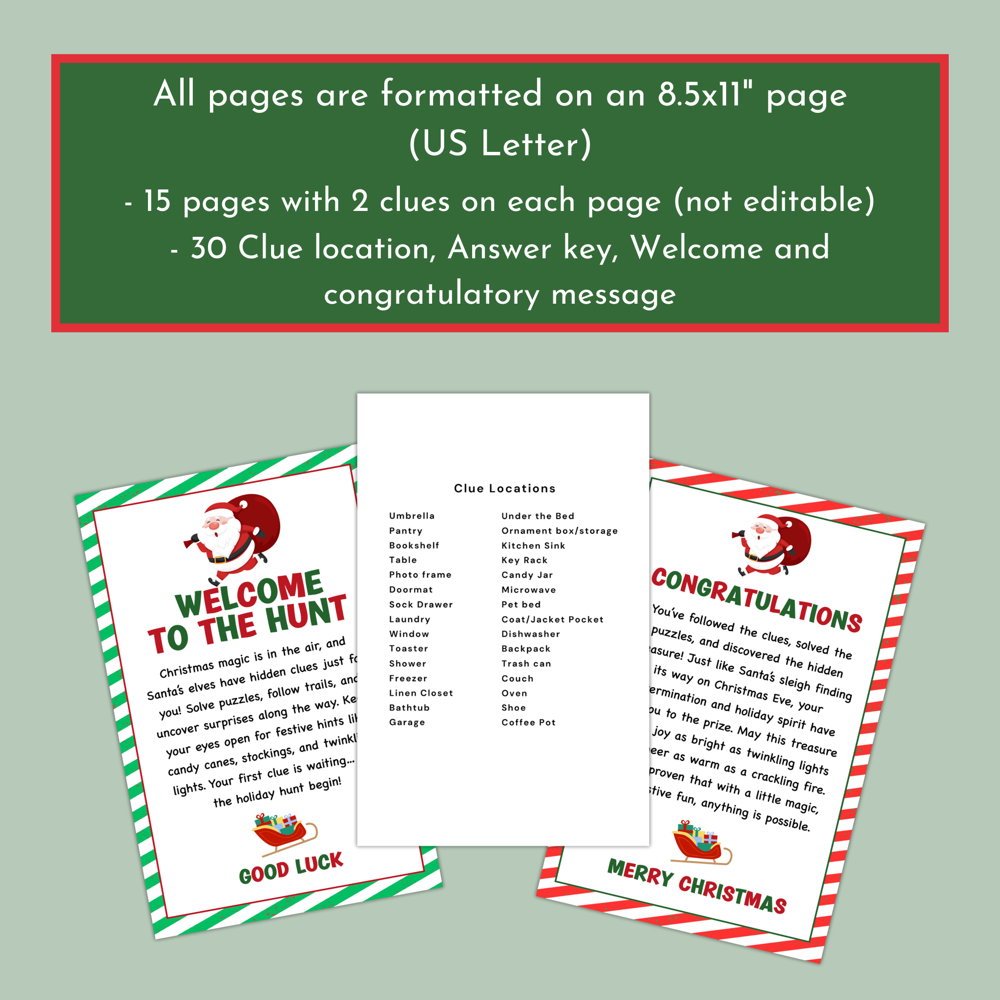 Christmas Treasure Hunt