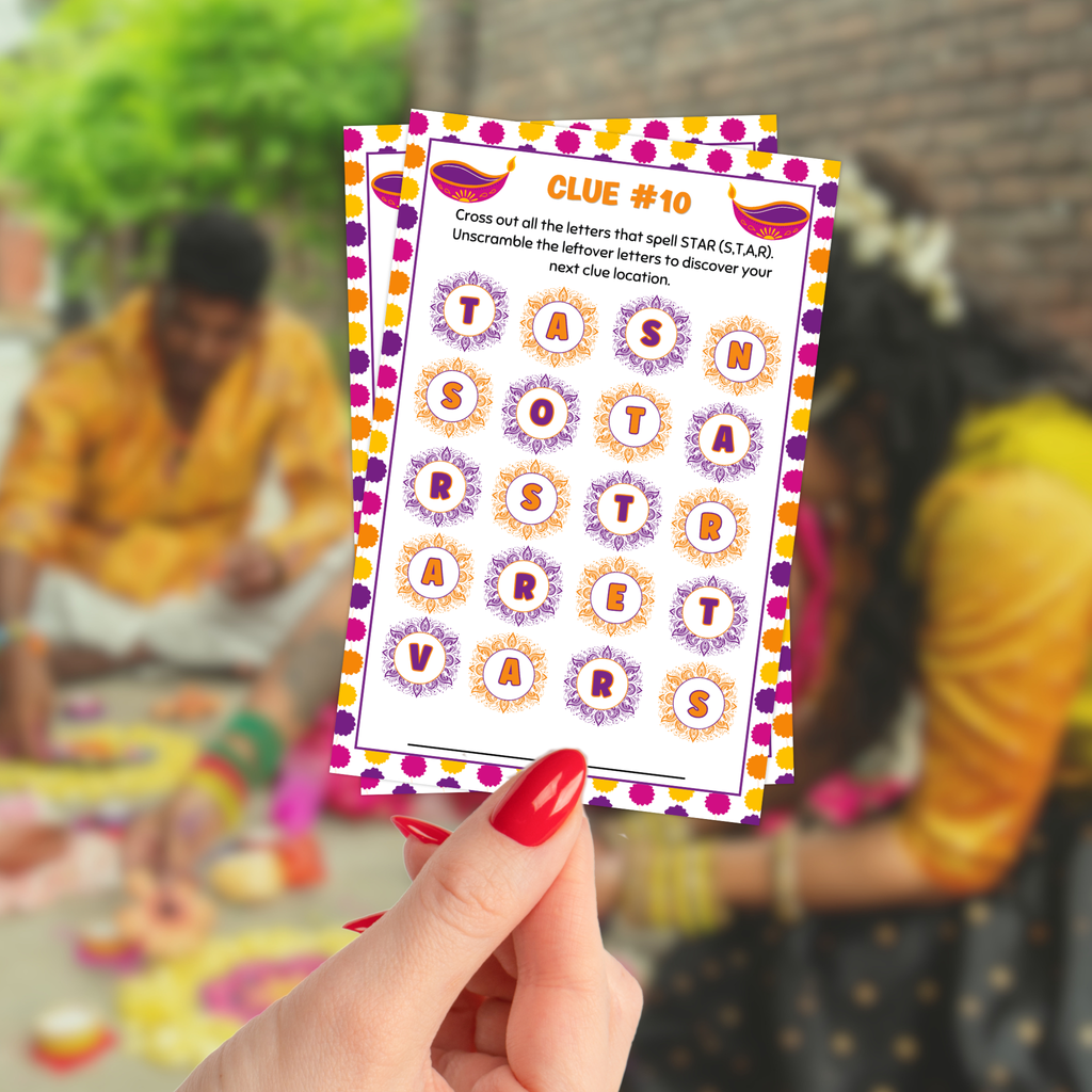 Diwali Treasure Hunt Game