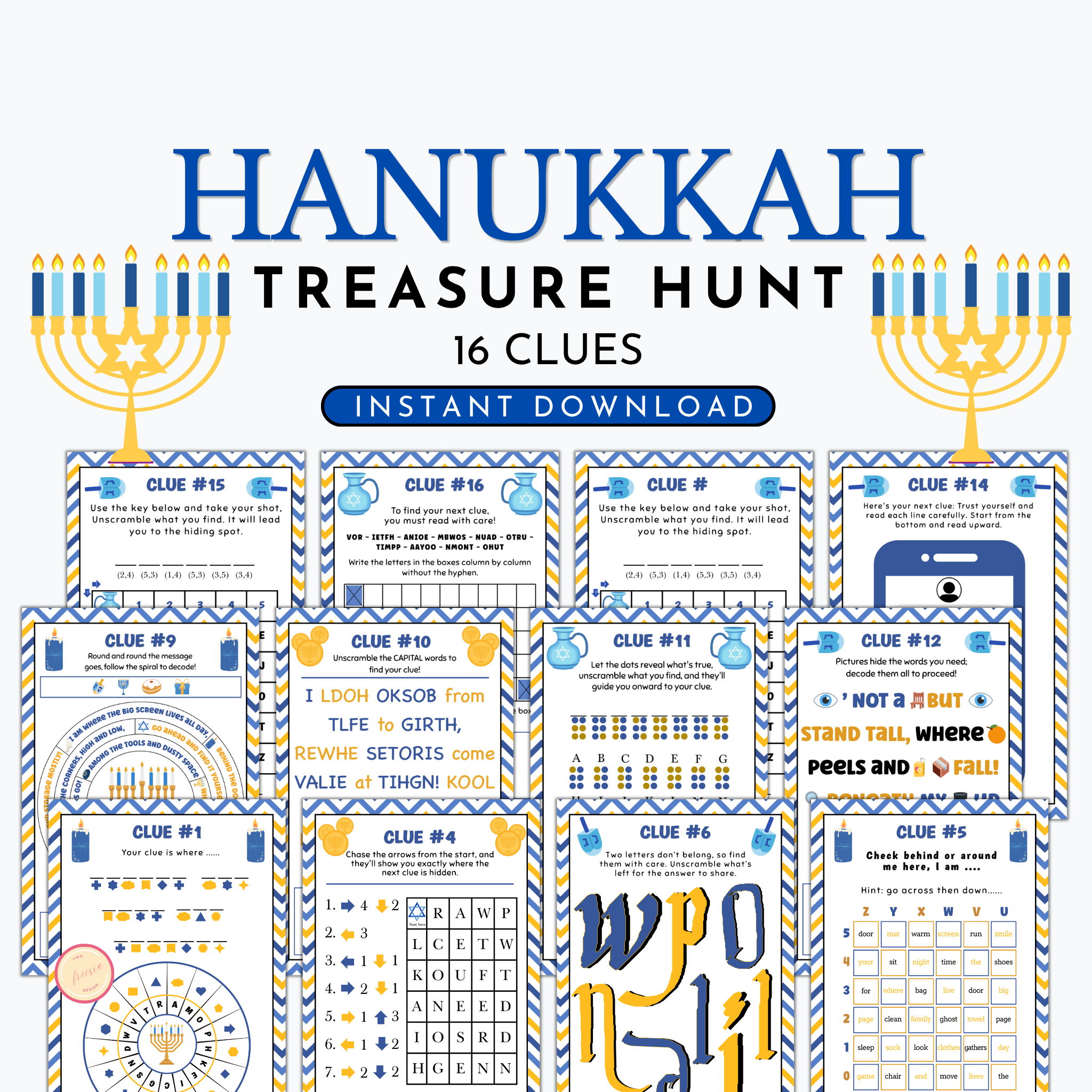 Hanukkah Treasure Hunt