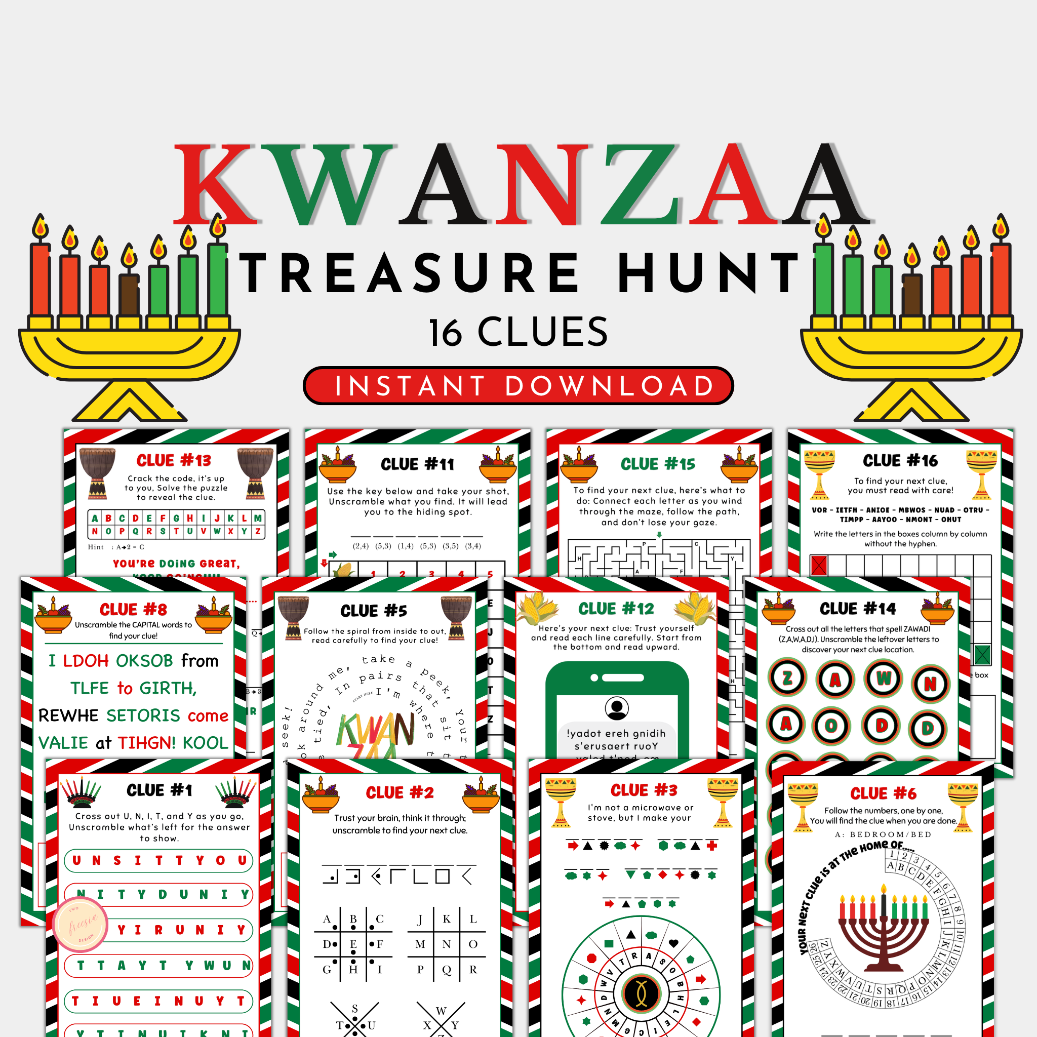 Kwanzaa Treasure Hunt