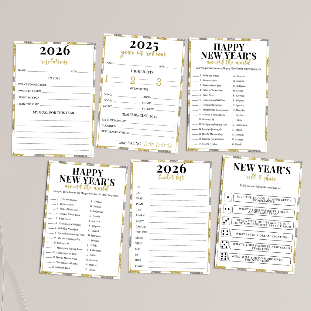 New Year's Party Games 01