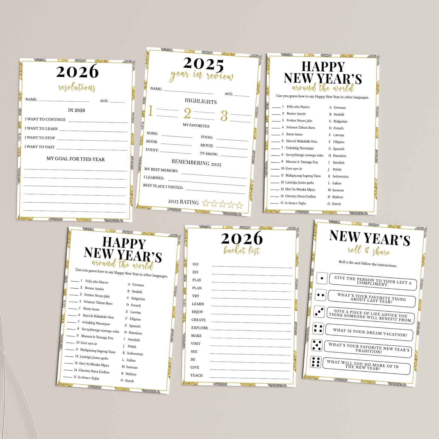 New Year's Party Games 01