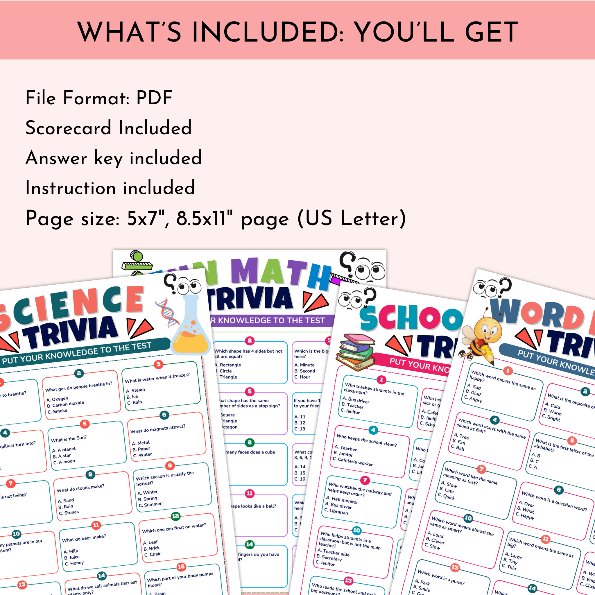 10 Classroom Trivia Games