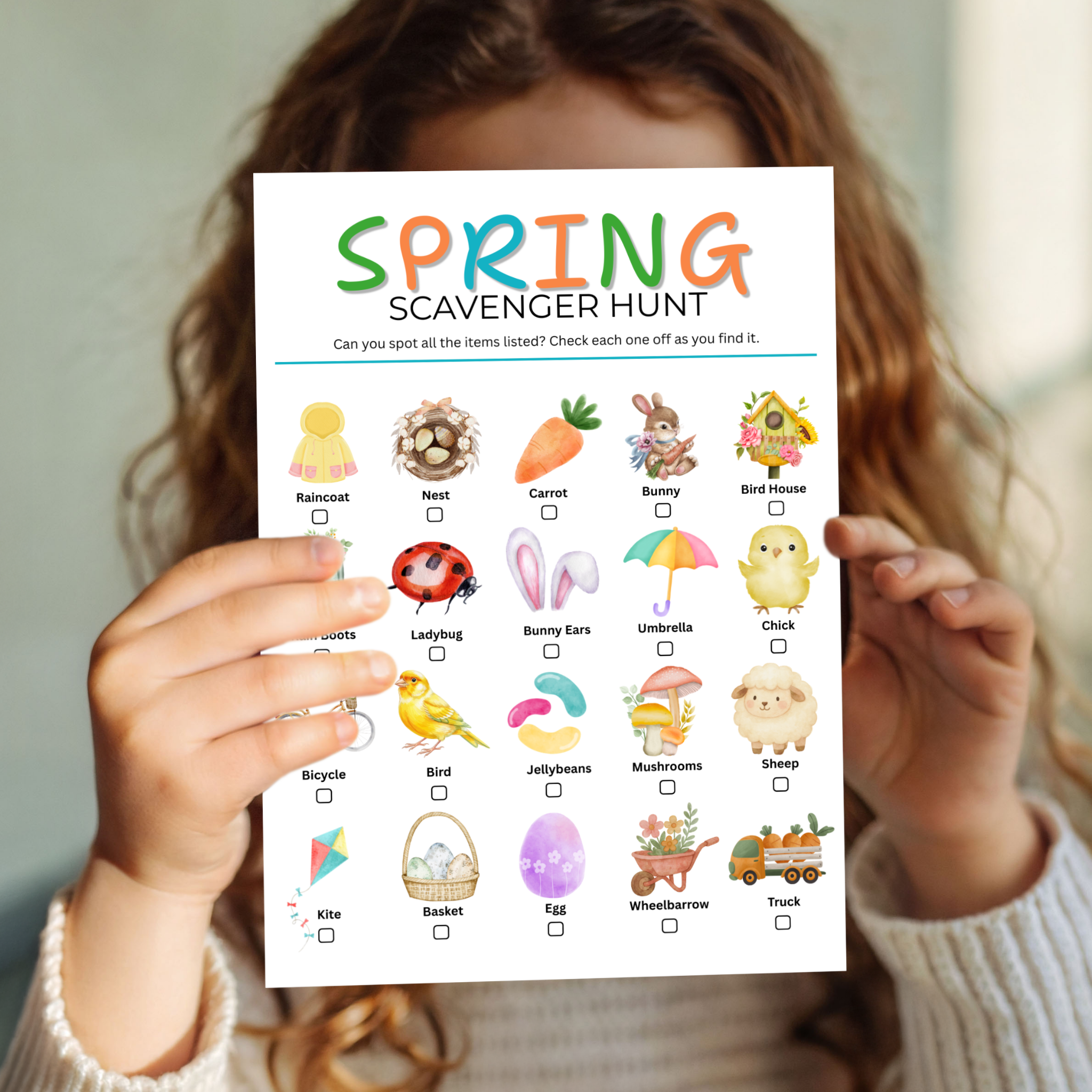 Spring Scavenger Hunt