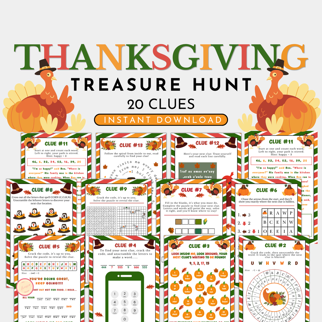 Thanksgiving Treasure Hunt