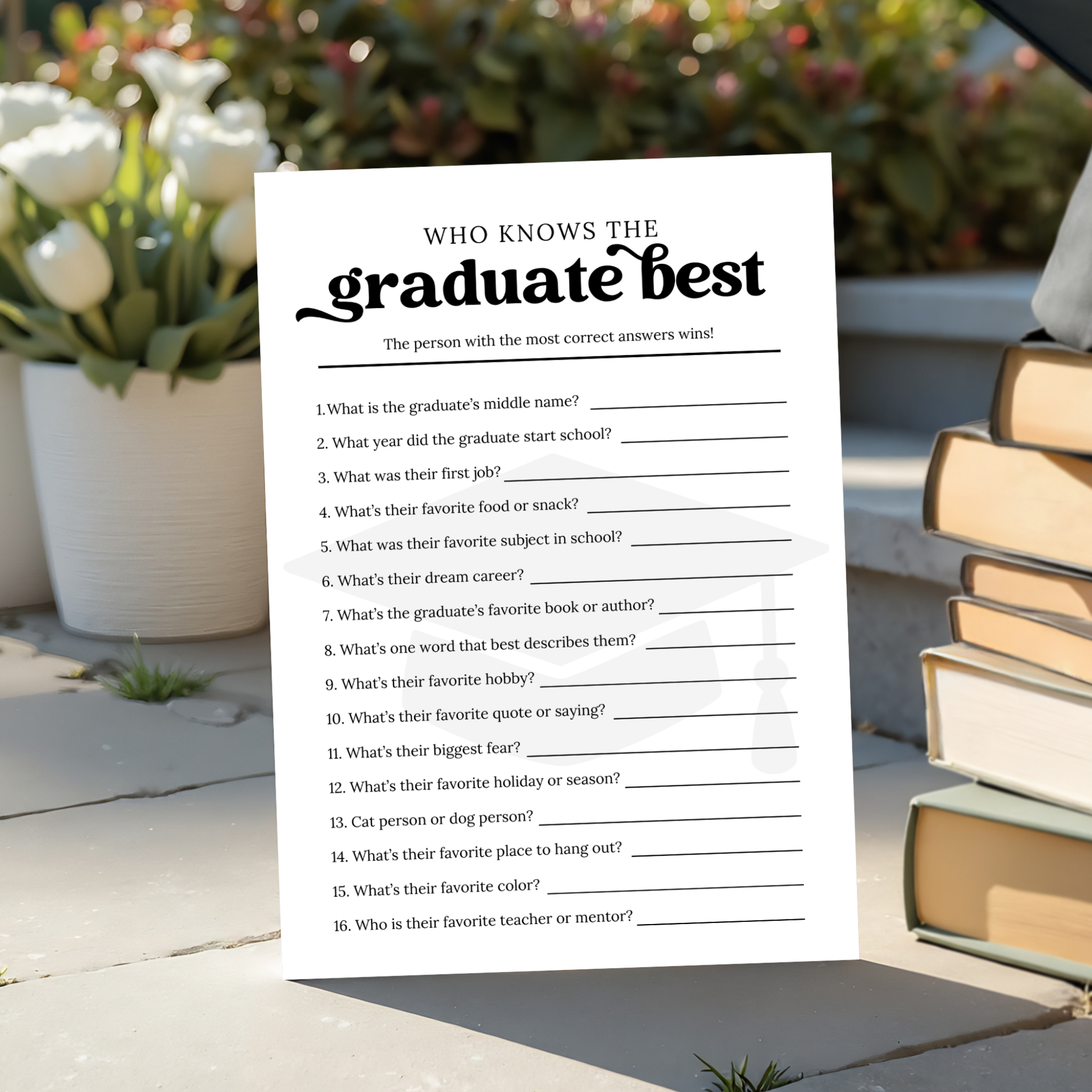 Who Knows the Graduate Card