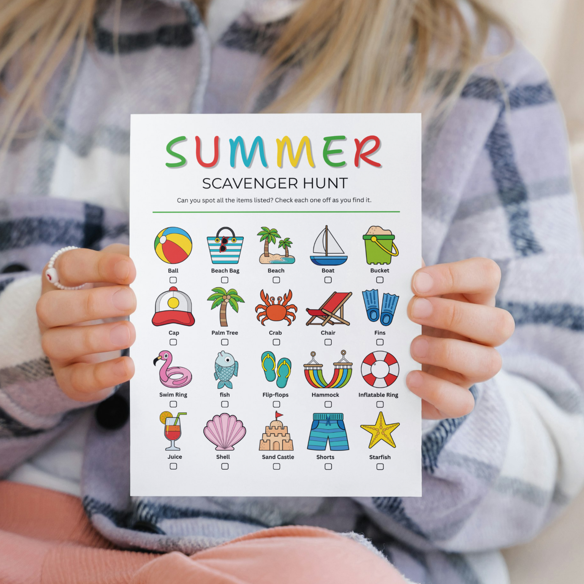 Summer Scavenger Hunt