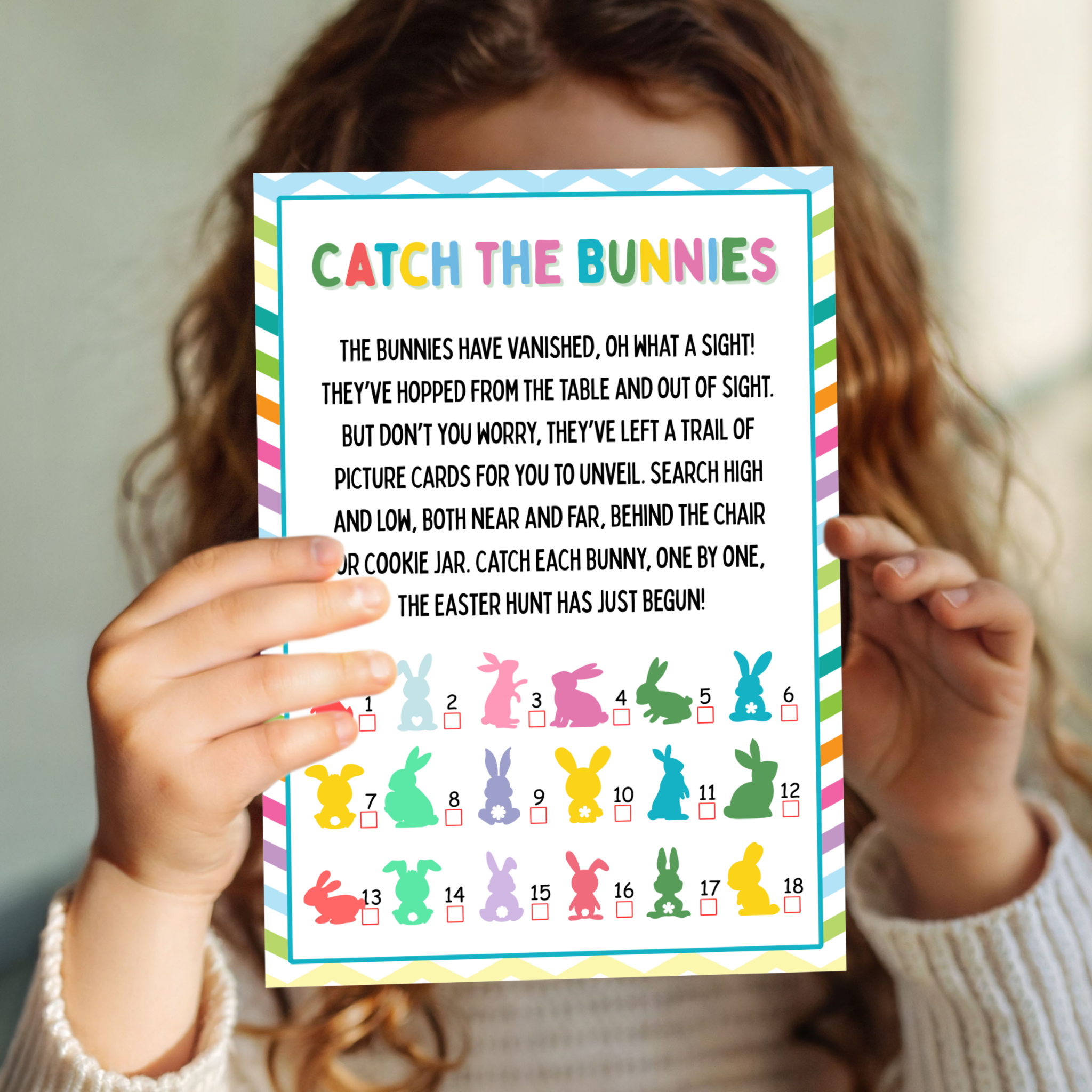 Bunnies Scavenger Hunt