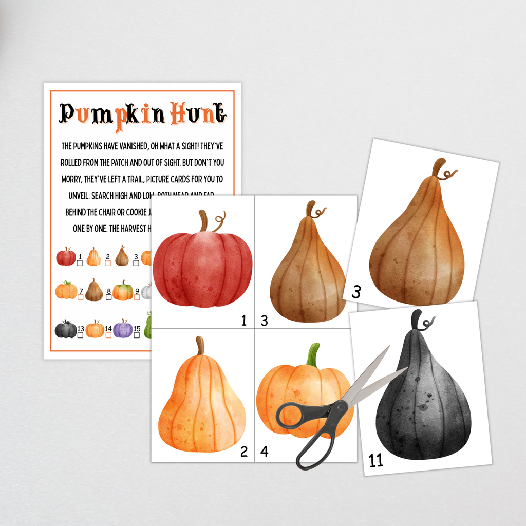 Pumpkin Scavenger Hunt