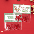Reindeer Noses Treat Bag Topper