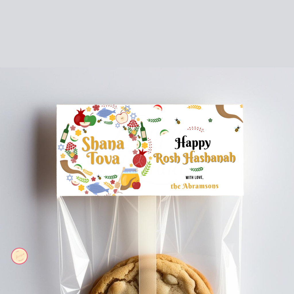 Rosh Hashanah Bag Topper