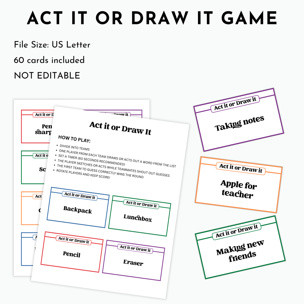 Back to School Game Bundle