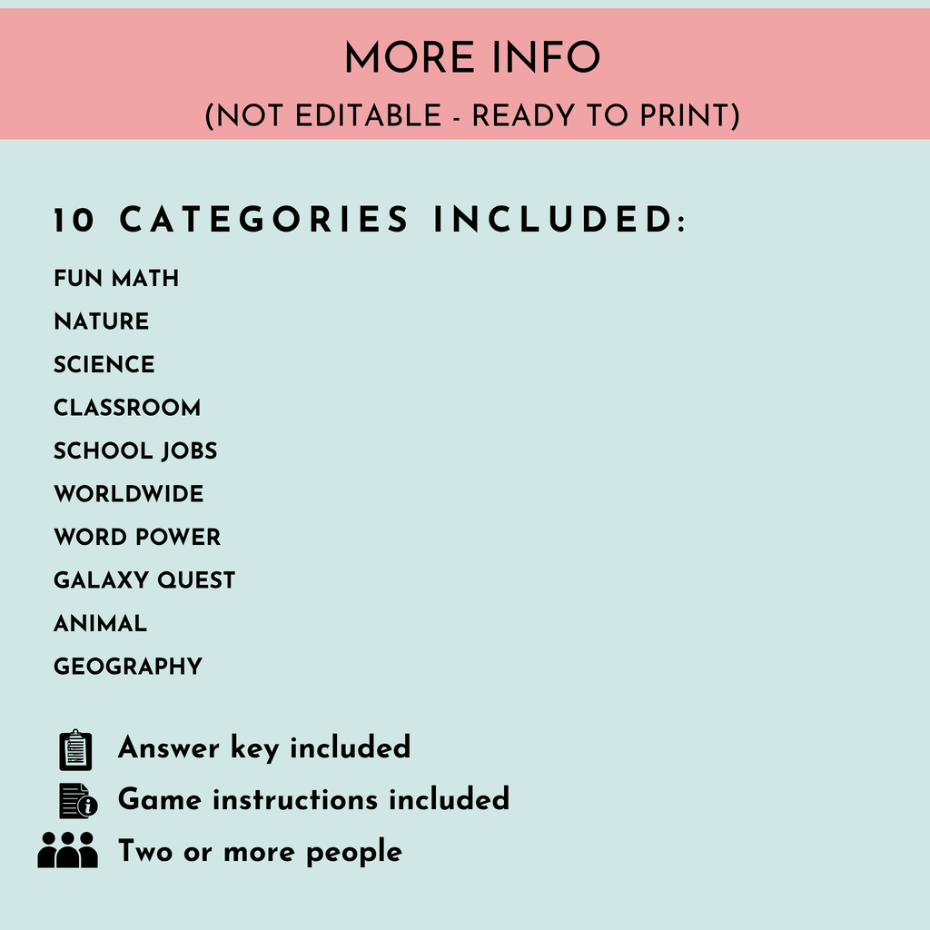 10 Classroom Trivia Games