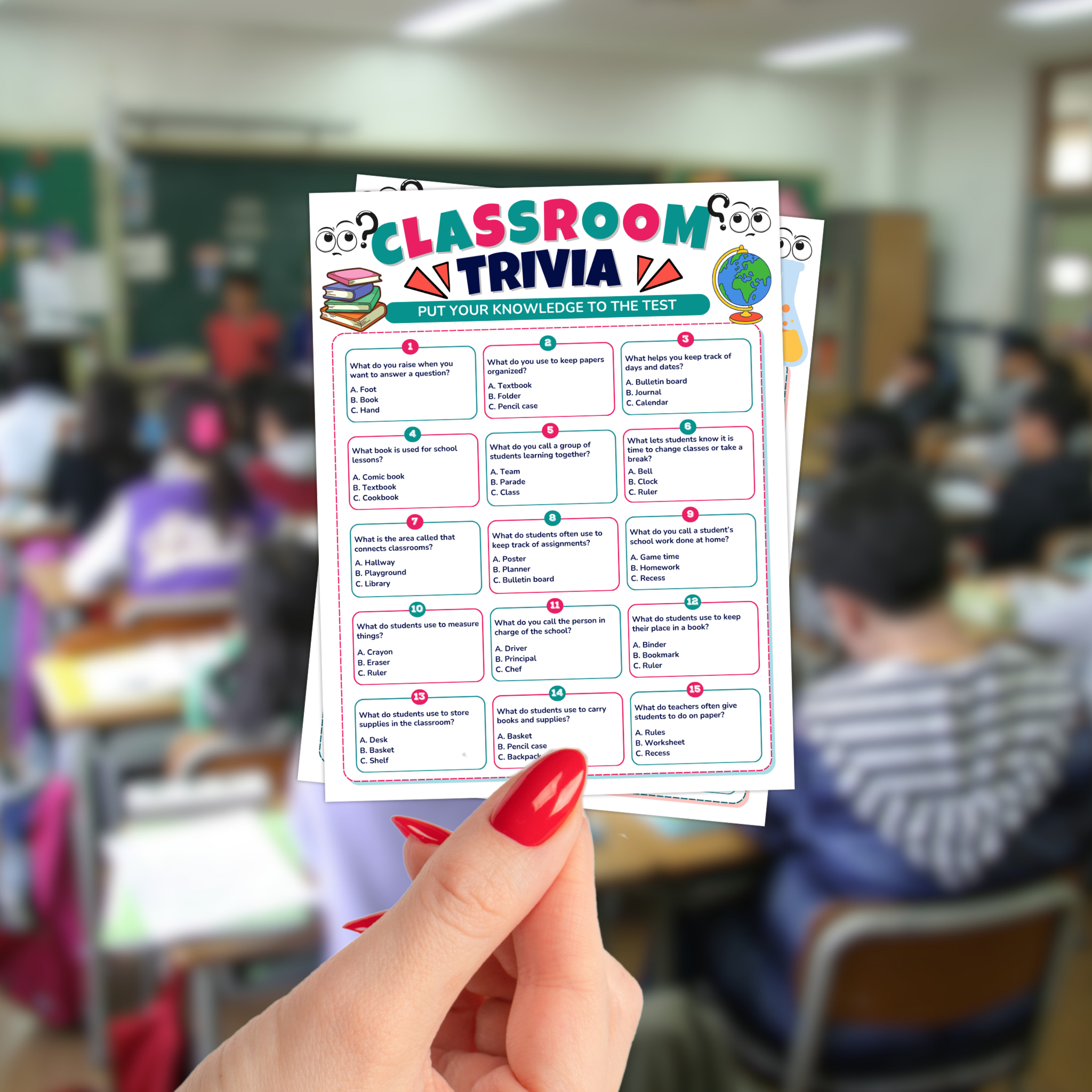10 Classroom Trivia Games