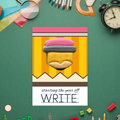 Back to School Mini Cookie Card