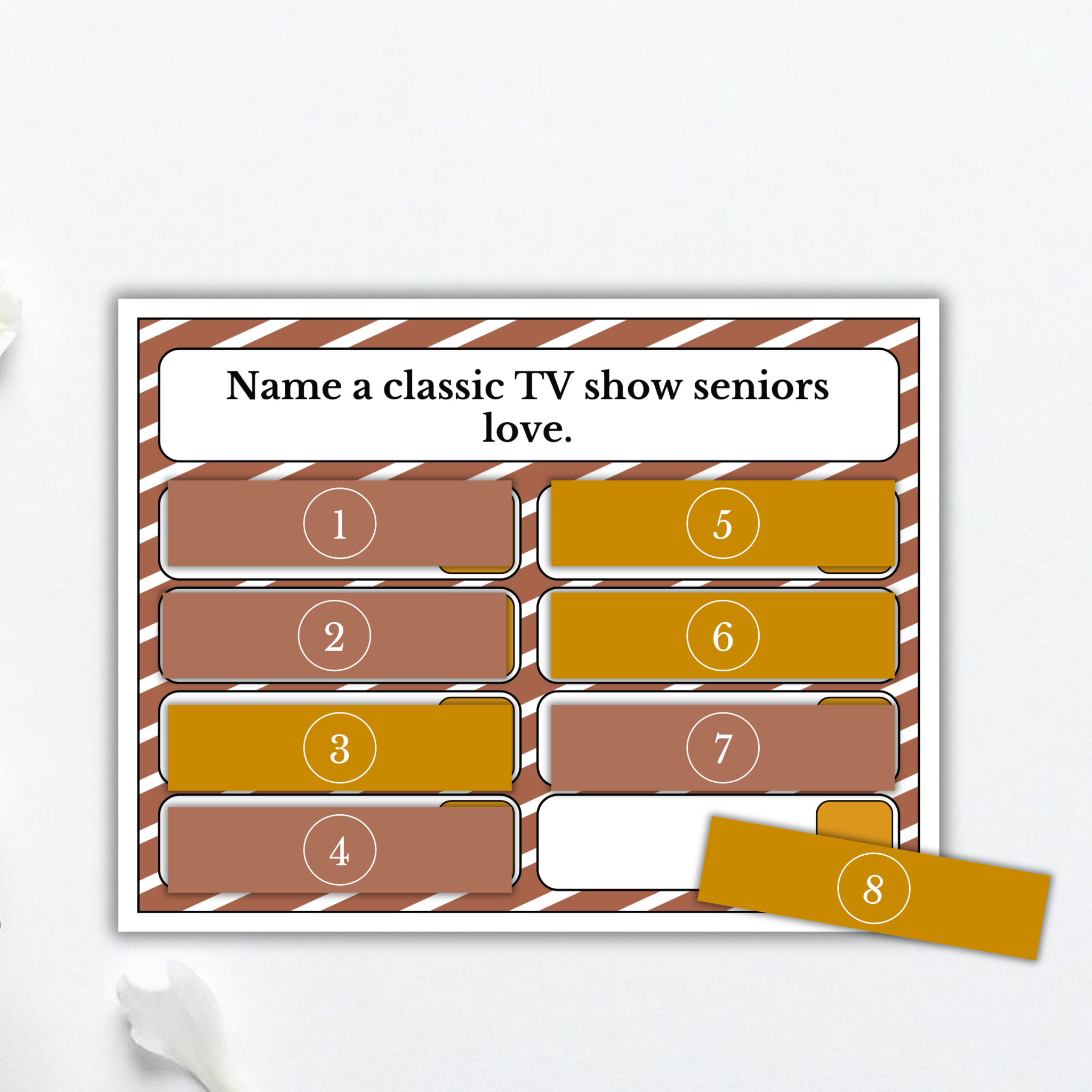 Senior Squabble Game