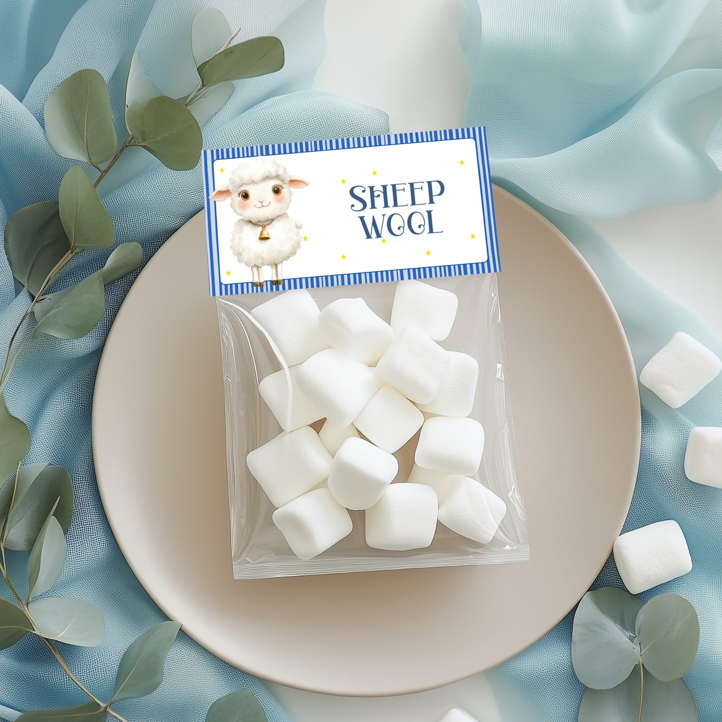 Nativity Treat Bag Toppers Set | Editable