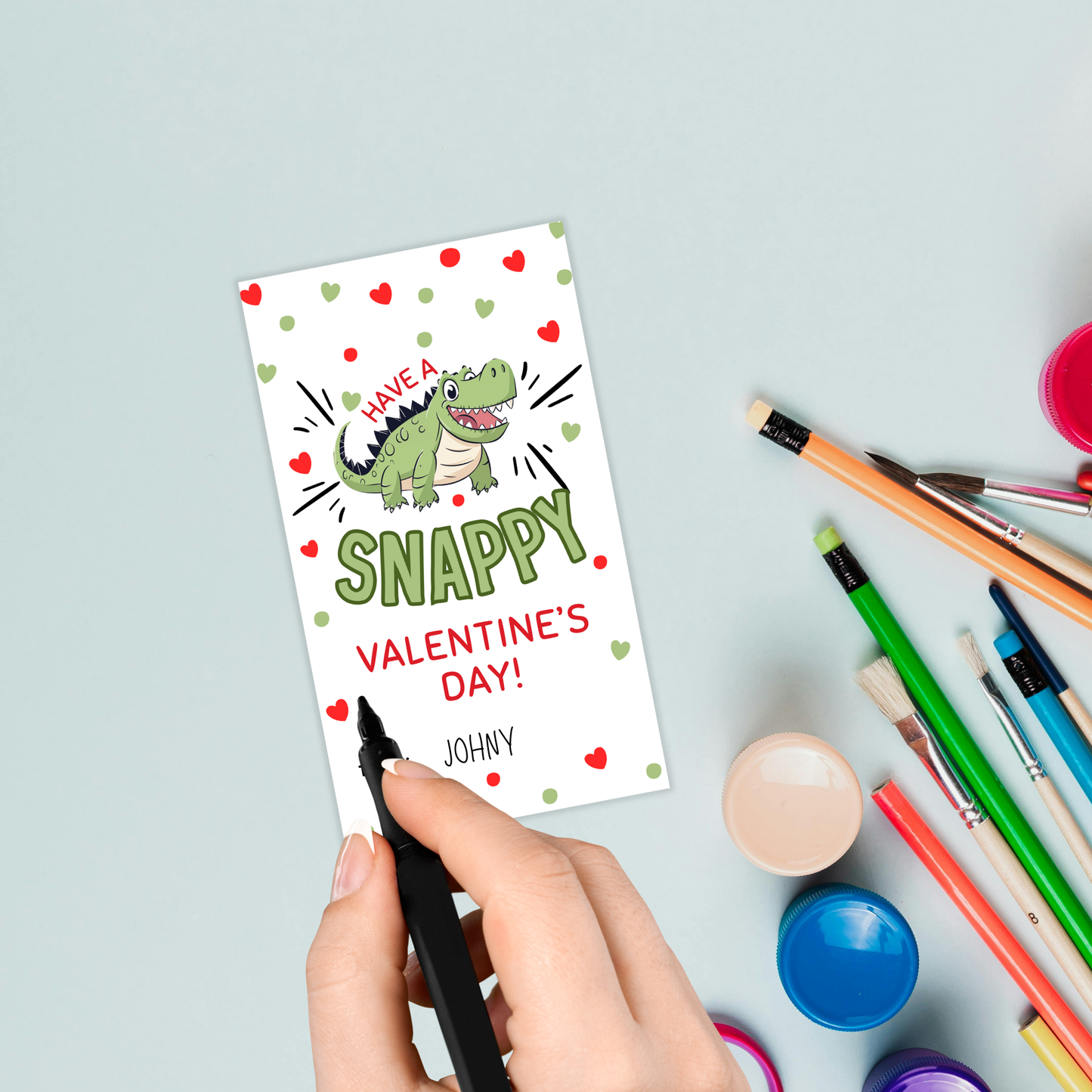 Snappy Valentine's Day Tag