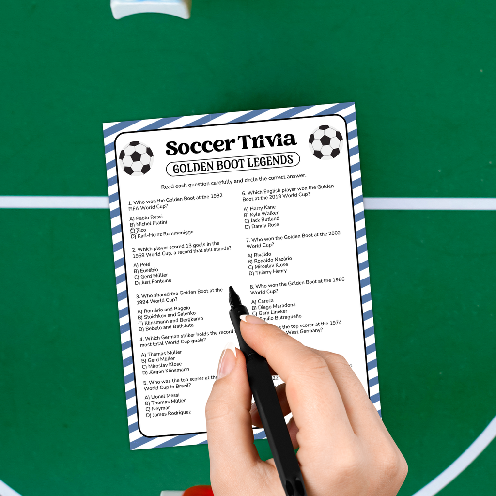 Soccer Trivia Game Bundle