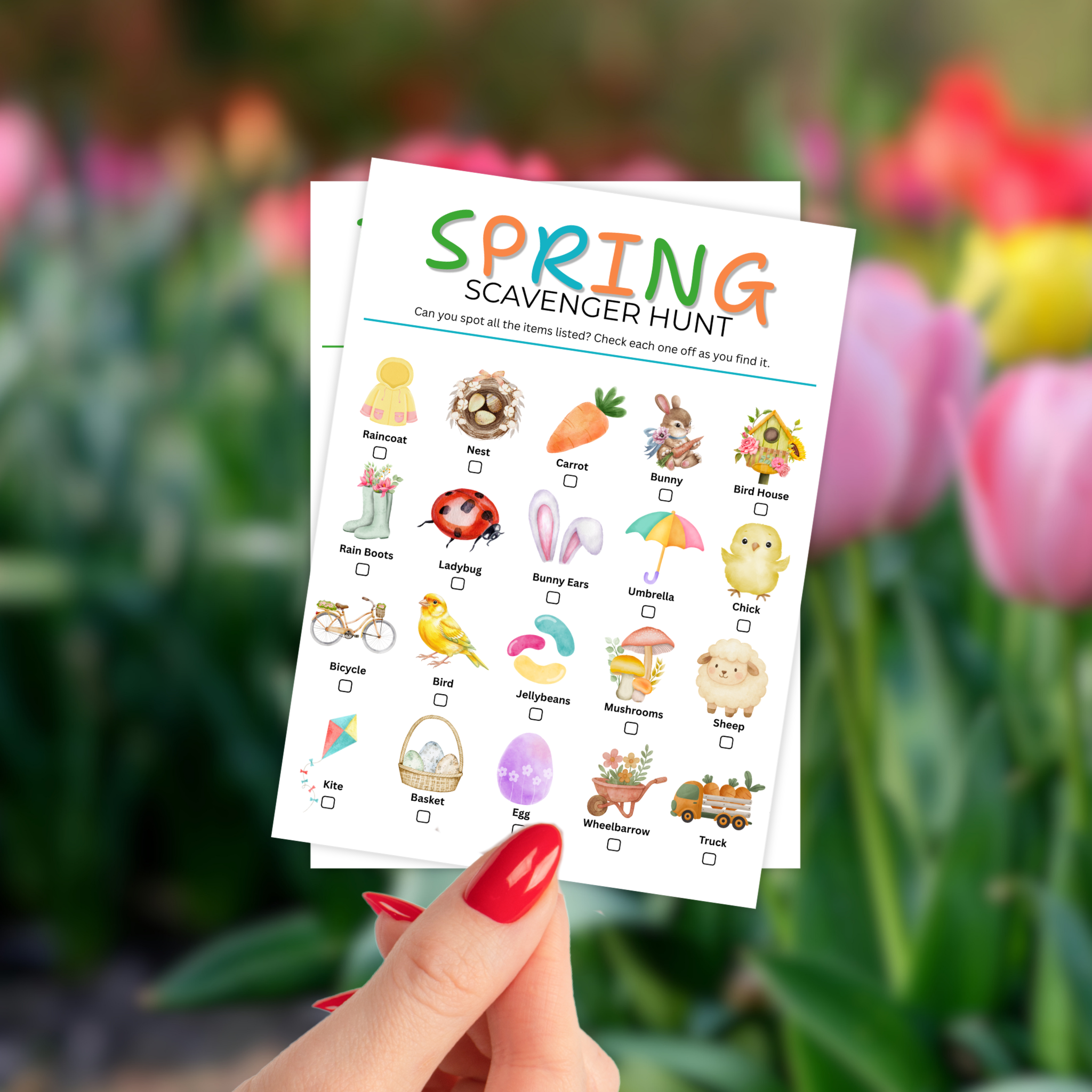 Spring Scavenger Hunt