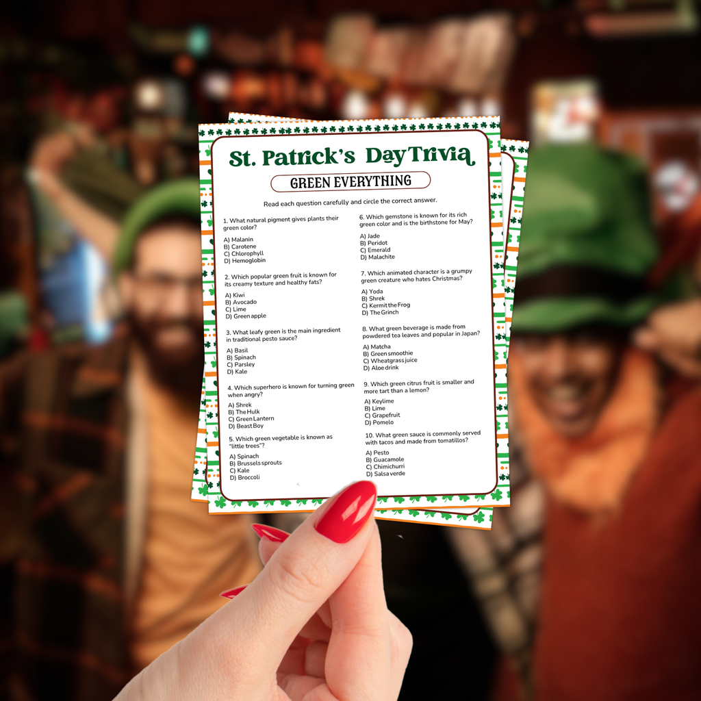 St Patrick's Day Trivia Game
