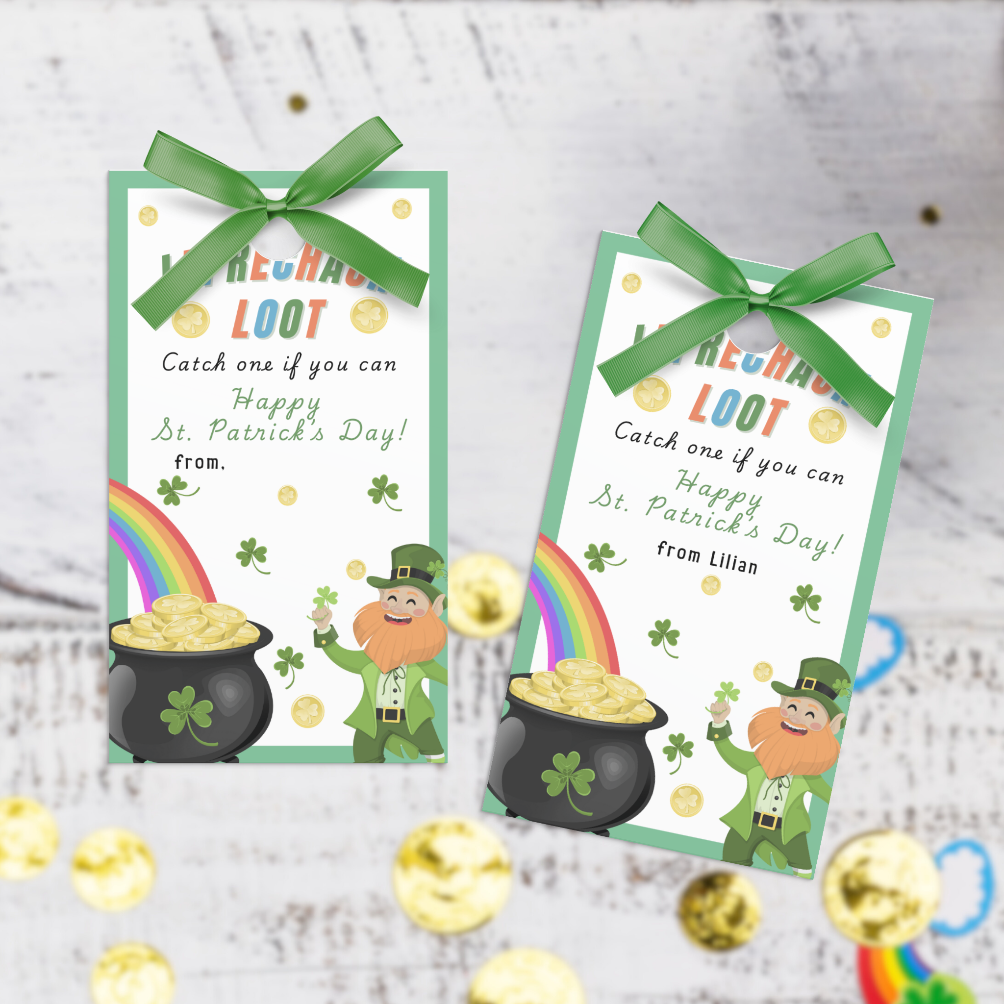 Leprechaun Loot Tags
