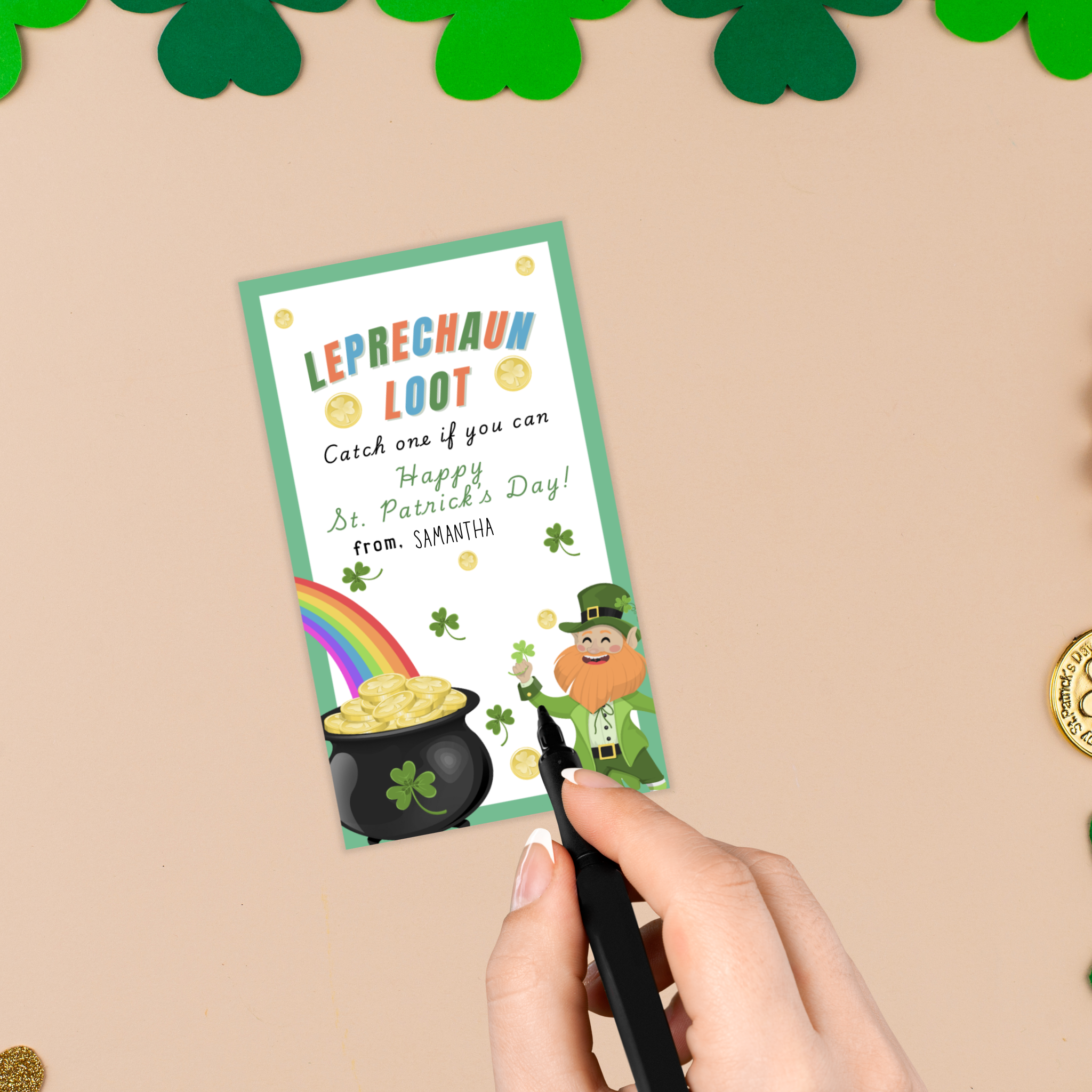 Leprechaun Loot Tags