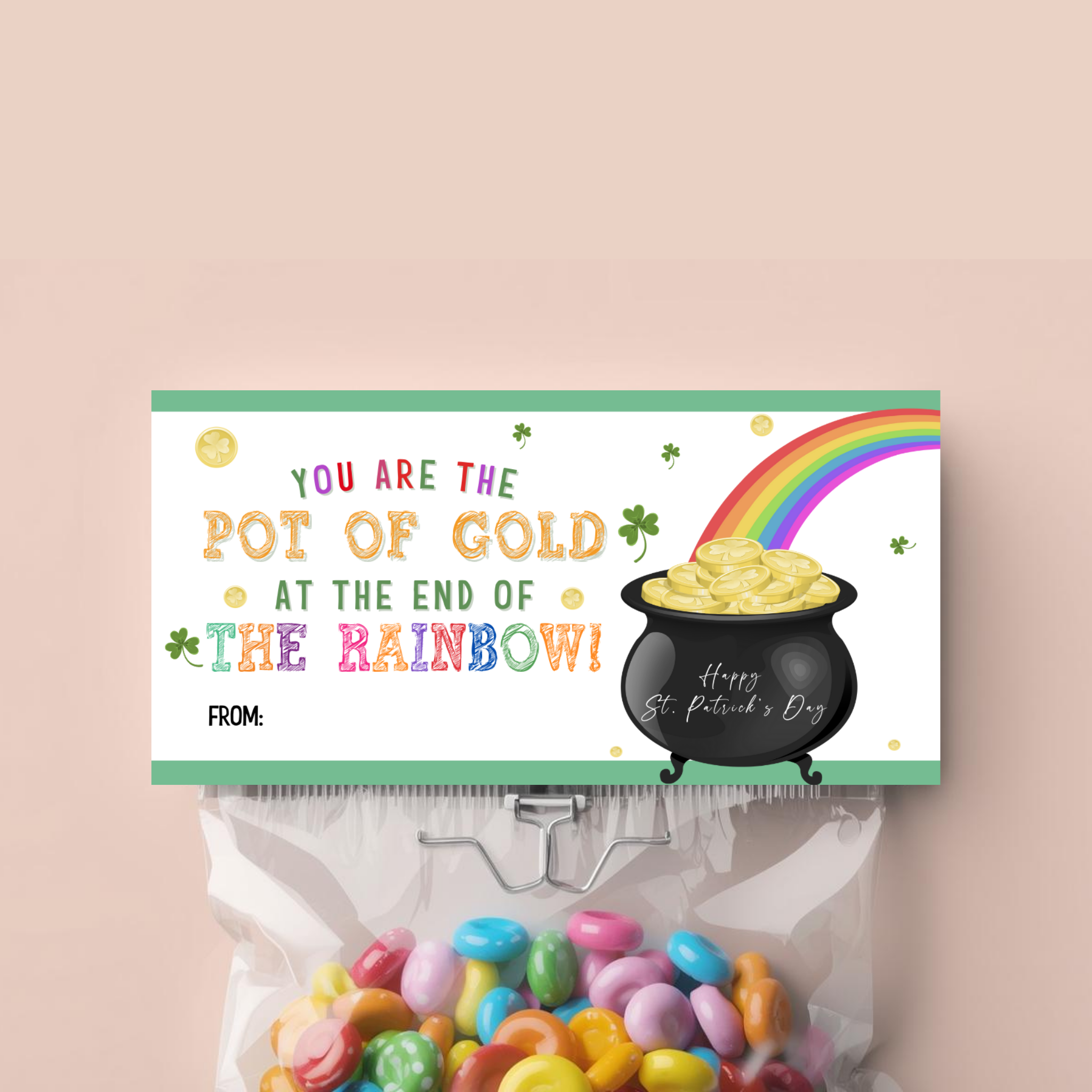 St. Patrick's Day Topper | Pot of Gold