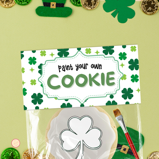 St. Patrick's Day PYO Cookie Topper