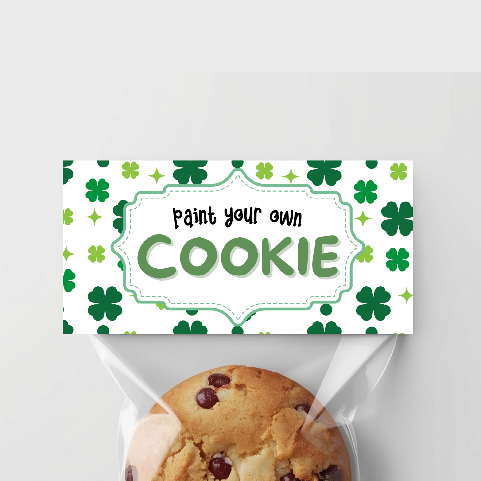 St. Patrick's Day PYO Cookie Topper