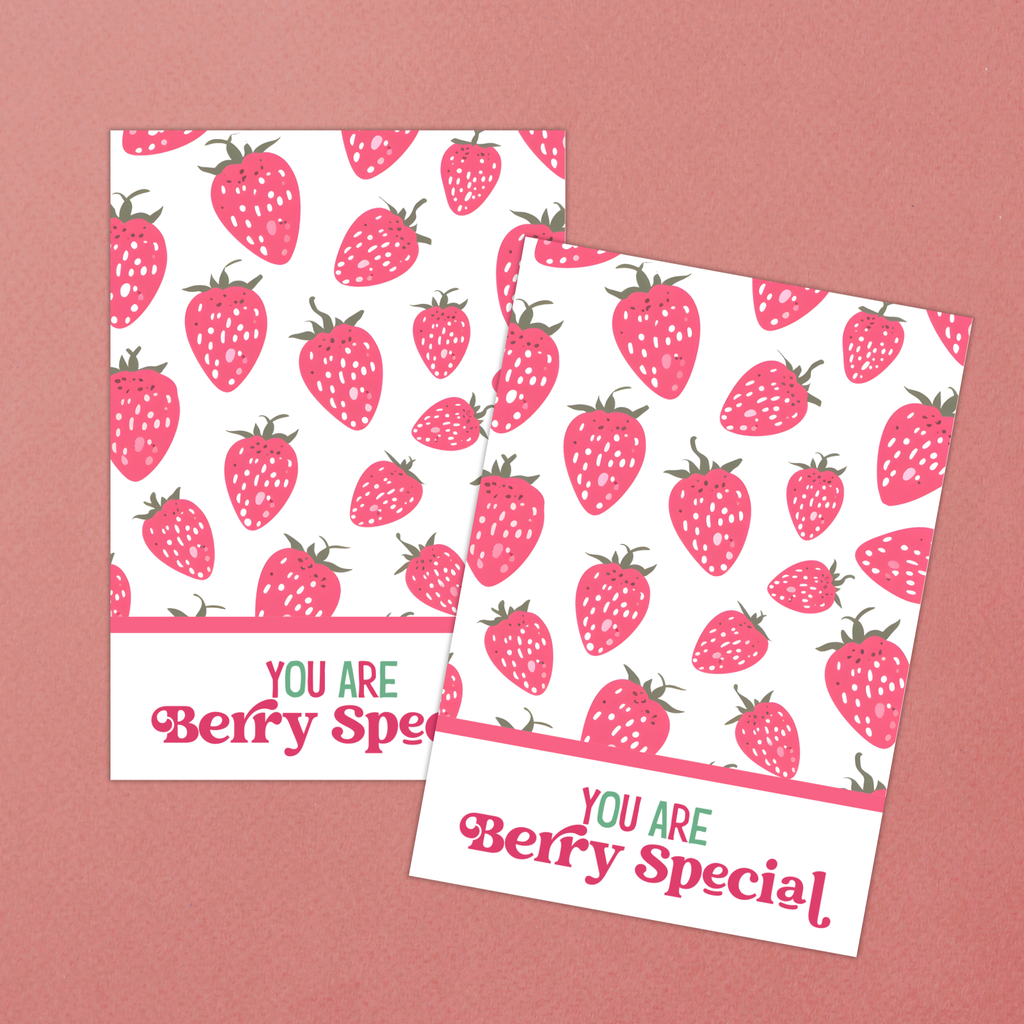 Berry Special Cookie Card