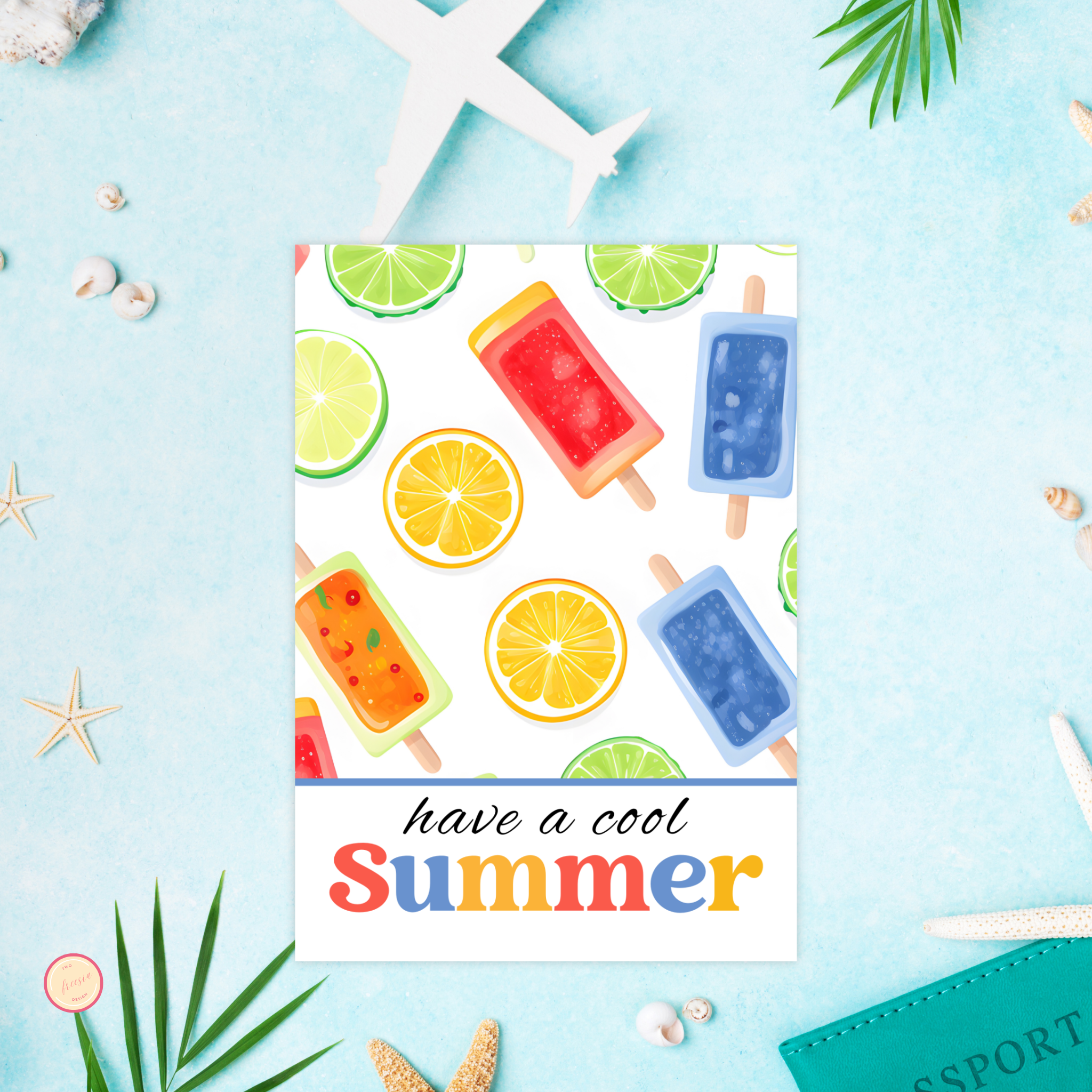Summer Cookie Card