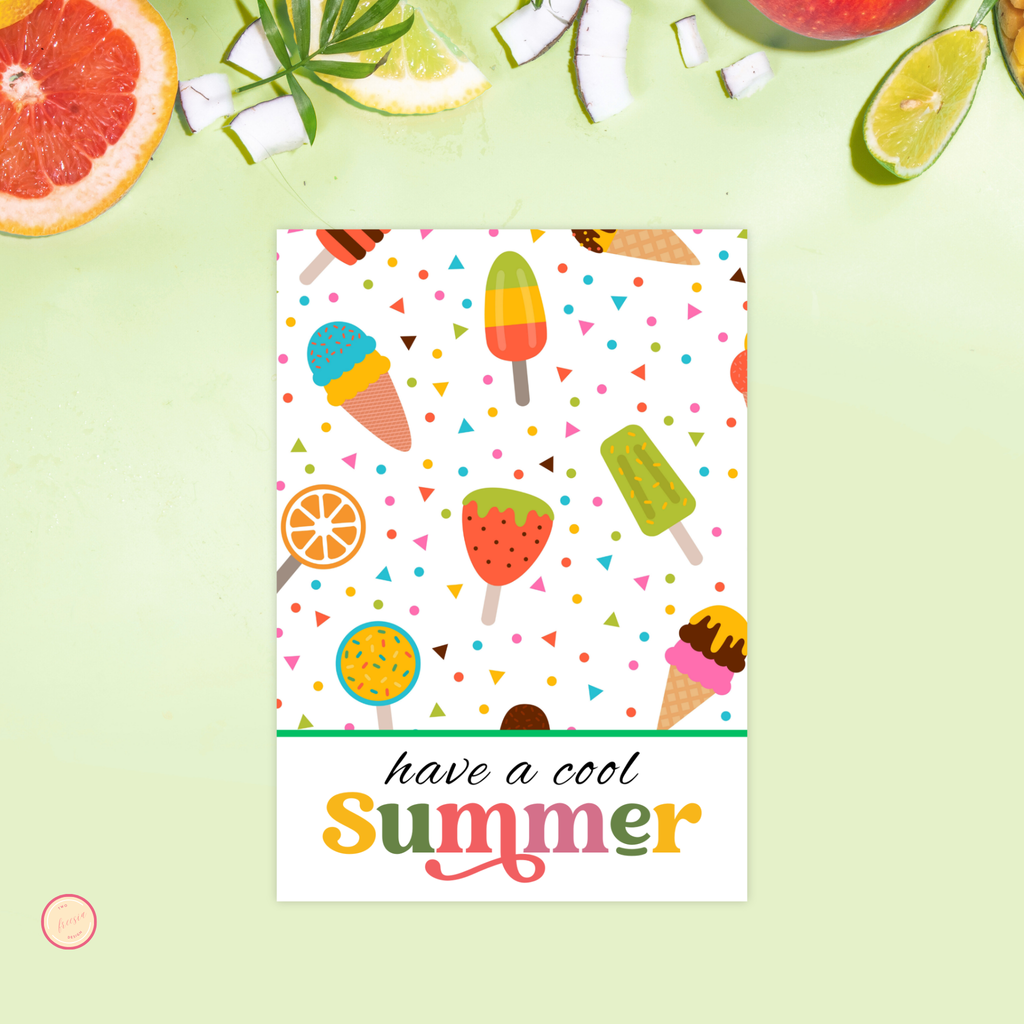 Summer Cookie Card