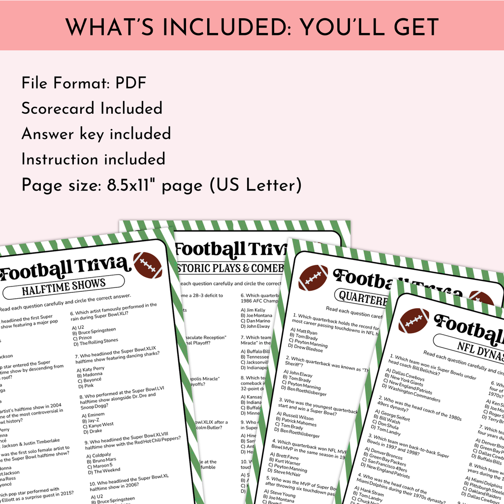 Football Trivia Game