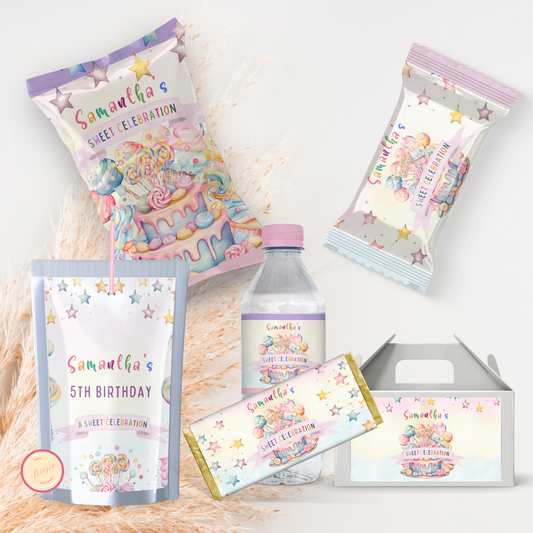 Sweets Birthday Favor Bundle