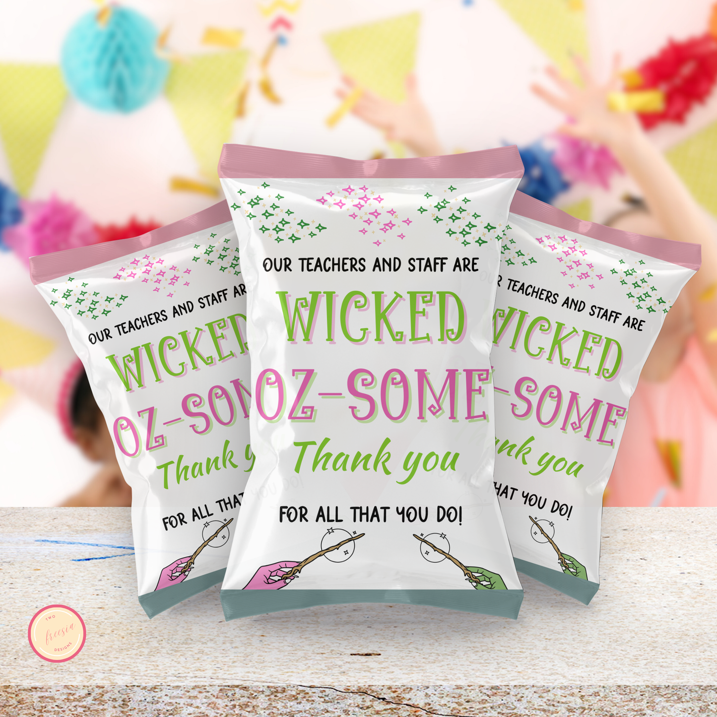 Witch-Themed Teacher Appreciation Chip Bag