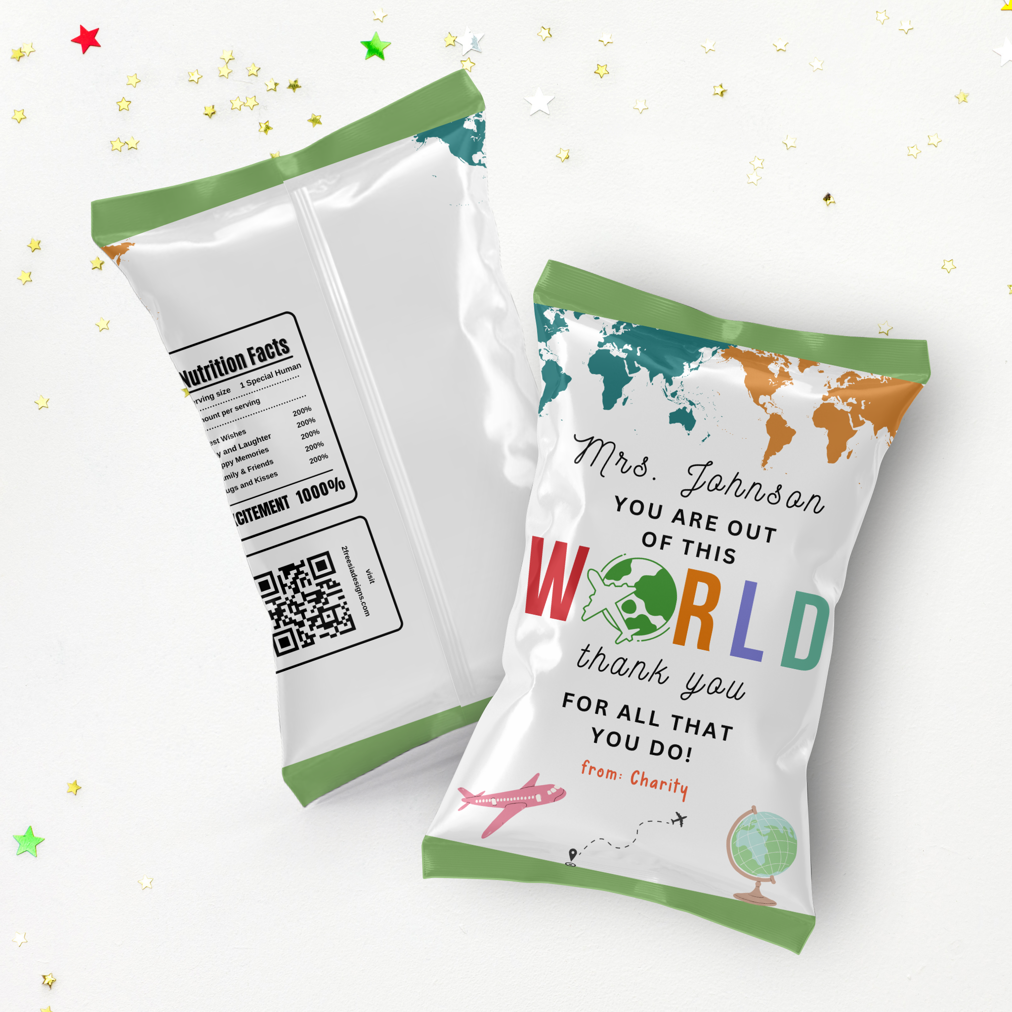Out of This World Teacher Appreciation Chip Bag