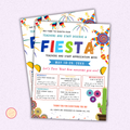 Fiesta-Themed Teacher Appreciation Flyer