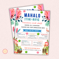 Mahalo Tiki Rific Teacher Appreciation Flyer