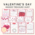Valentine's Day Indoor Treasure Hunt
