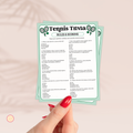 Tennis Rules Trivia Game