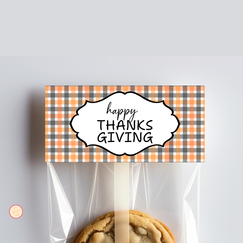 Thanksgiving Bag Topper | 01
