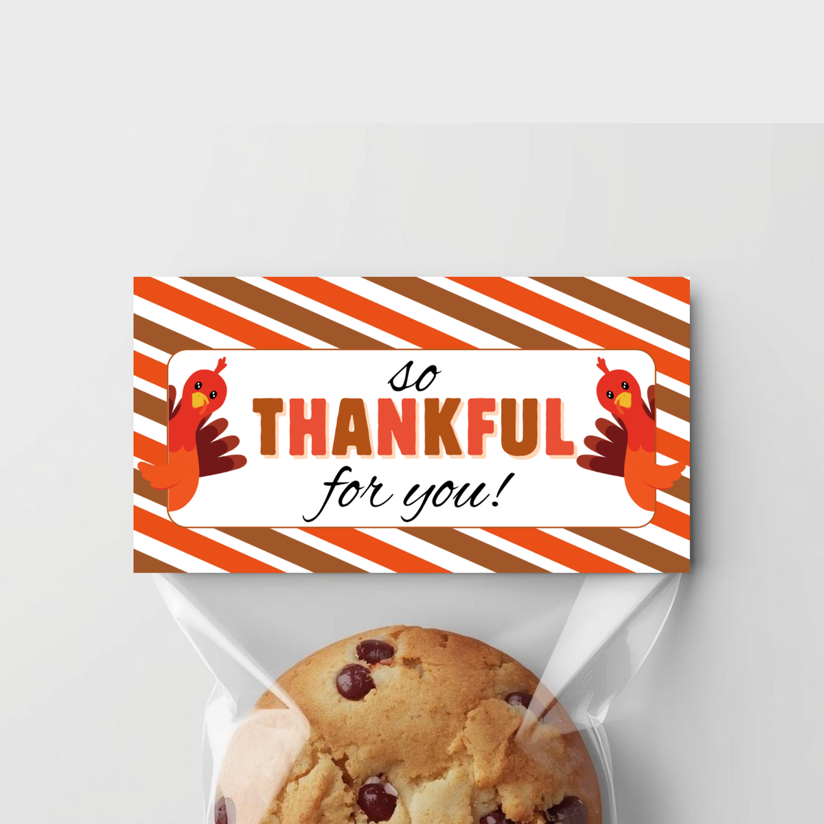 Thanksgiving Bag Topper | 05