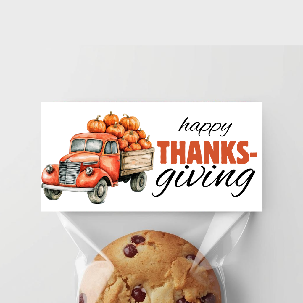 Thanksgiving Bag Topper | 06