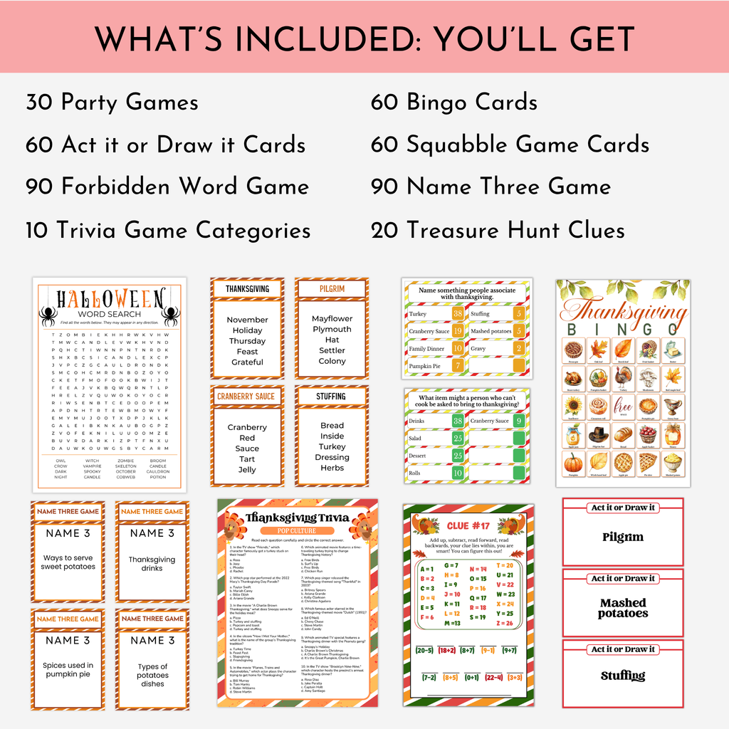 Thanksgiving Mega Game Bundle