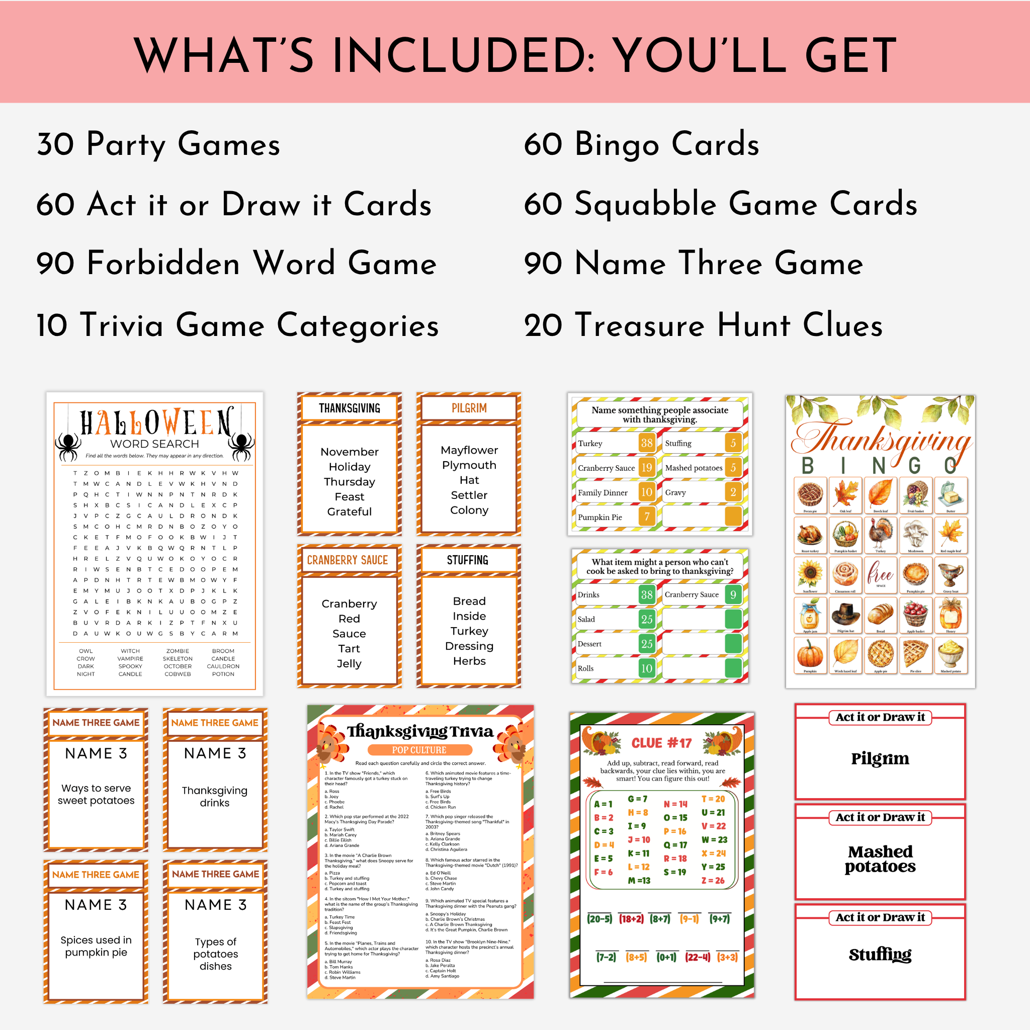 Thanksgiving Mega Game Bundle