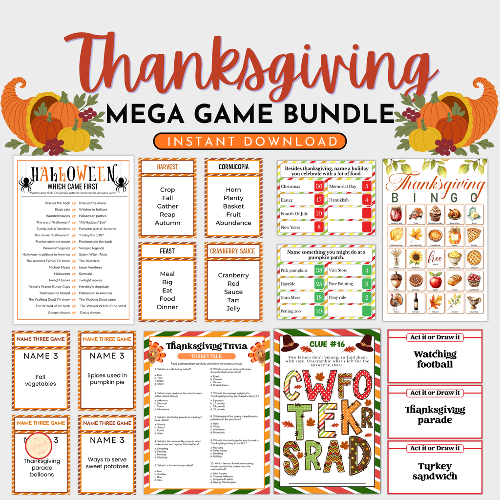 Thanksgiving Mega Game Bundle