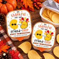 Thanksgiving Potato Chip Label